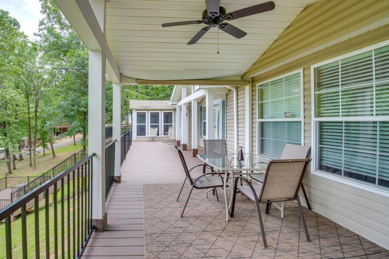Lakefront Arkansas Home With Dock And Sunroom Hot Springs Eksteriør billede