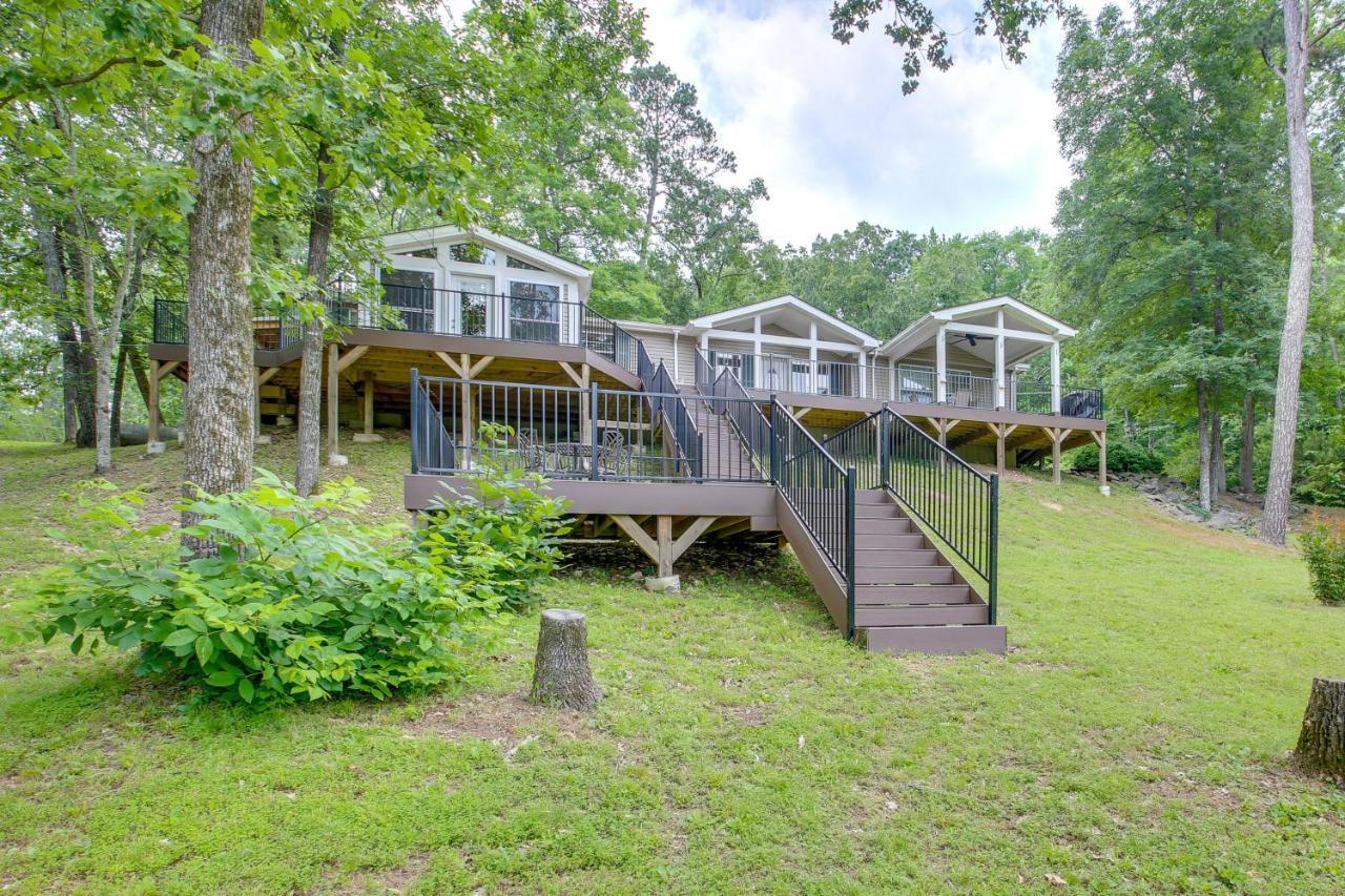 Lakefront Arkansas Home With Dock And Sunroom Hot Springs Eksteriør billede
