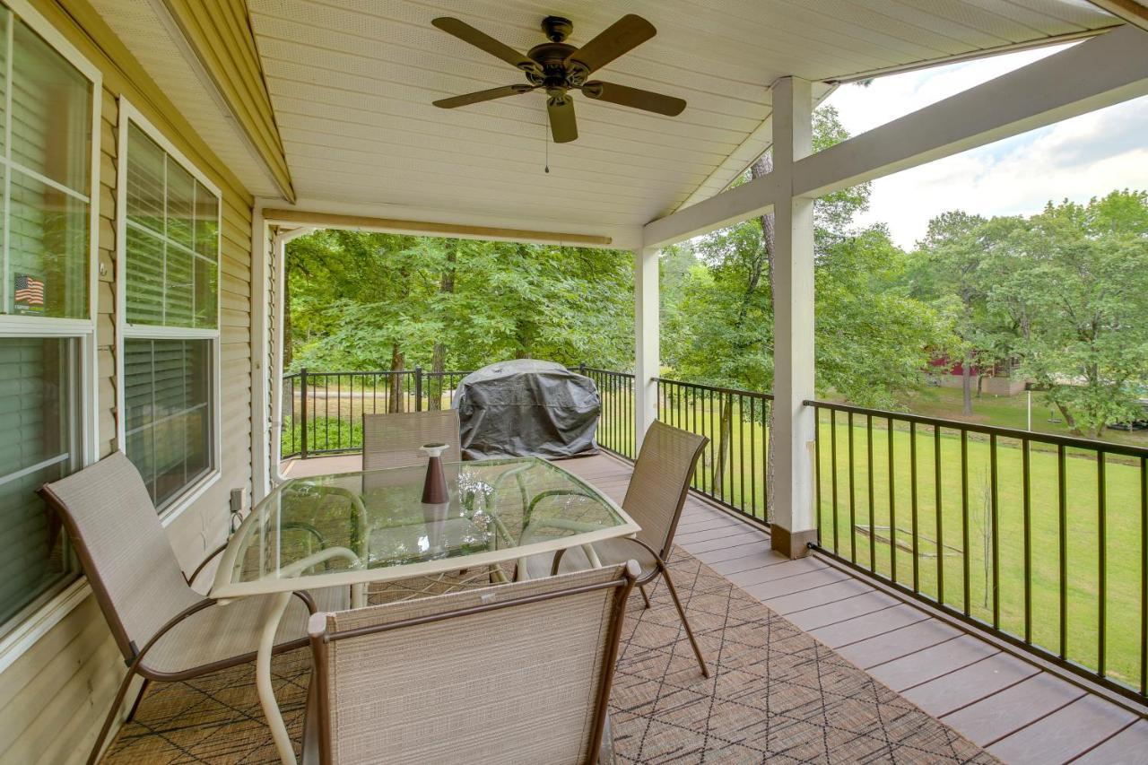 Lakefront Arkansas Home With Dock And Sunroom Hot Springs Eksteriør billede